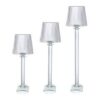 Crystal Shade Candlestick