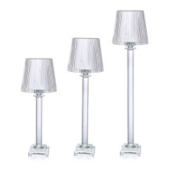 Crystal Shade Candlestick