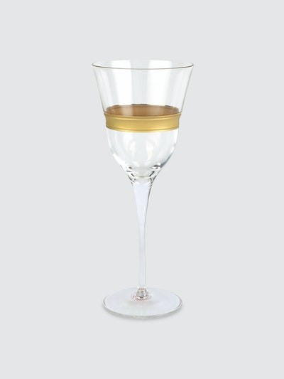Gold Band Glass