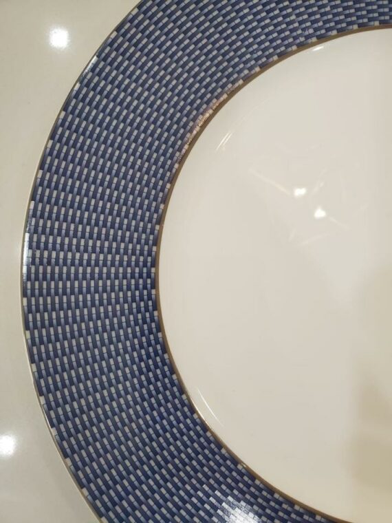 Blue Hermes Charger / Plate