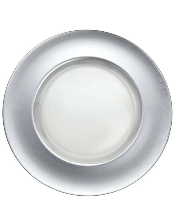 Silver Rim Charger