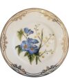Blue Floral Designer Plate