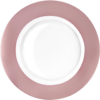 Blush Border Charger