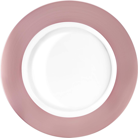 Blush Border Charger