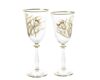 Gold Bird N Branch Glass