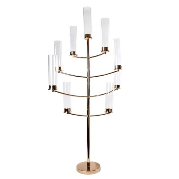 Gold Outstretched Candelabra