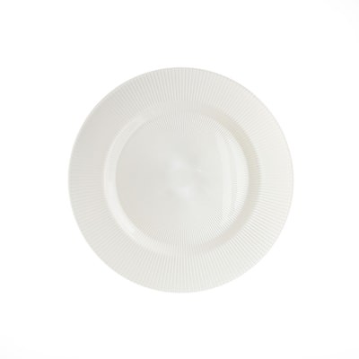 White Starburst Charger