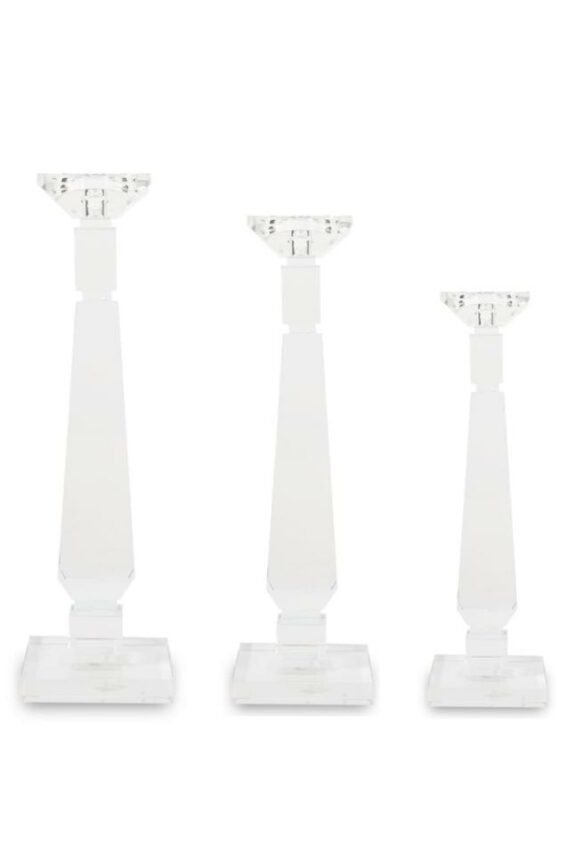 Henry Crystal Candlestick