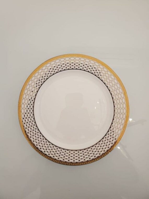 Gold Border Decor Plate