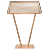 Gold Lamp Shade Candelabra