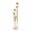 Gold Spiral Candelabra