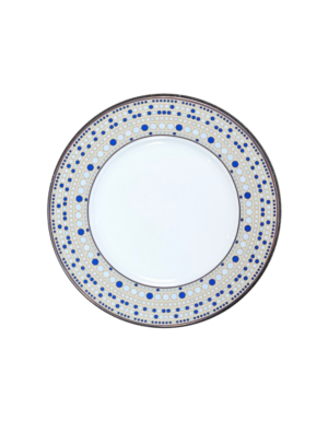 Blue Beaded Decor Plate