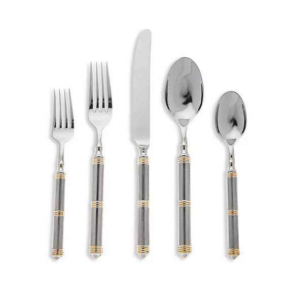 Castello Silver & Gold Flatware