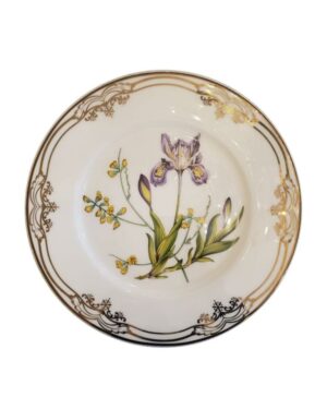 Lavender Floral Designer Plate