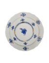 Blue Floral Bread Plate
