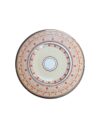 Pink Beaded Bread Plate