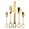Gold Link Flatware