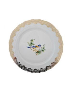 Gold Bird Decor Plate