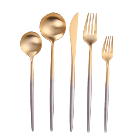 Silver Ombre Flatware