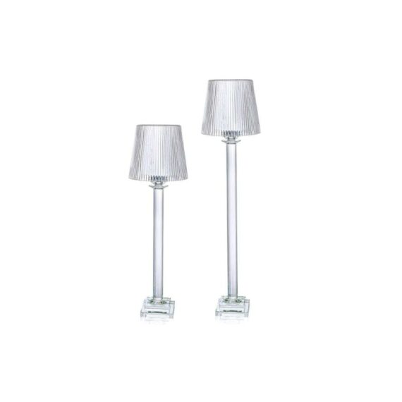 Crystal Shade Candlestick