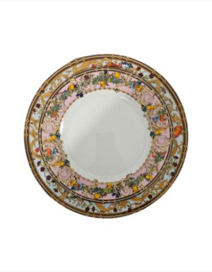 Versace Pink Bread Plate