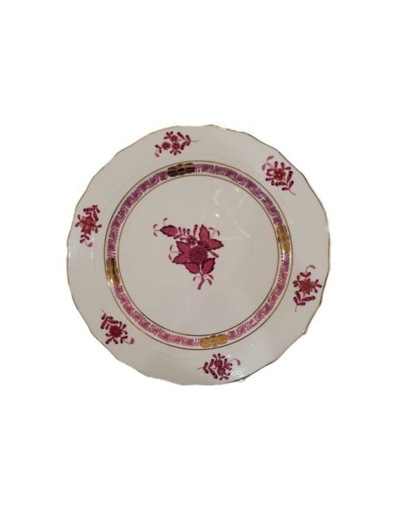 Pink Floral Decor Plate