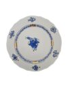 Blue Floral Decor Plate