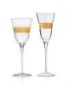 Gold Band Glass