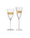 Gold Band Glass