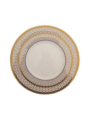 Gold Border Decor Plate