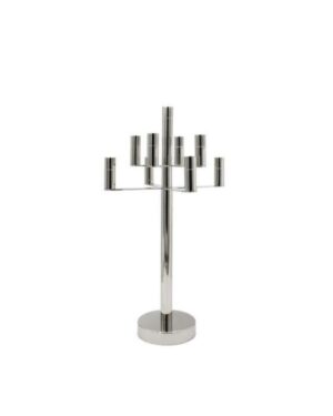 Silver Modern Candelabra T9