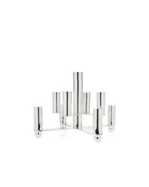 Silver Modern Candelabra L9