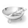Sphere Silver Salad Bowl Silver