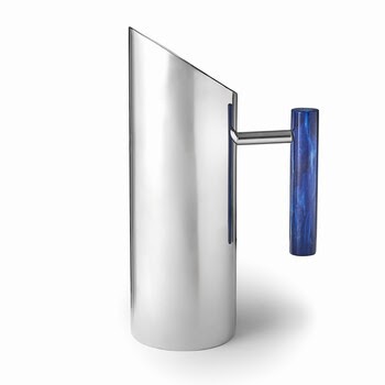 Azure Blue Handle Pitcher