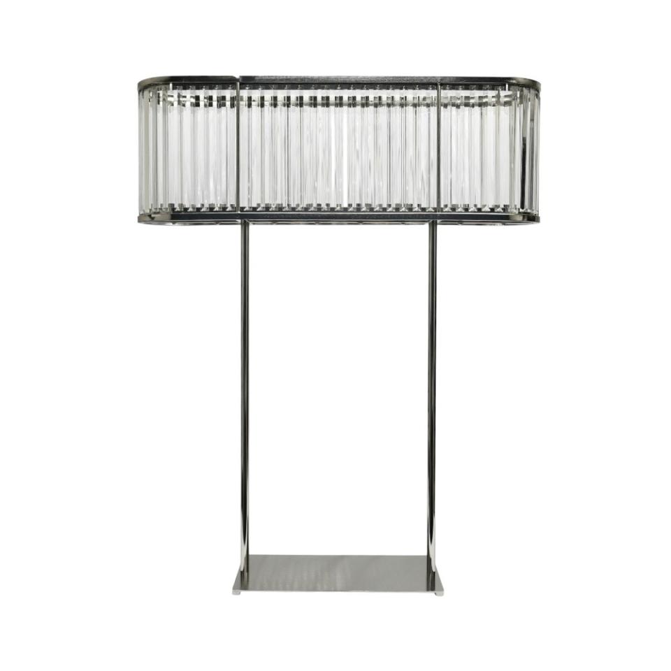 Silver Oval Candelabra