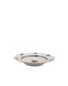 Pink Floral Soup Plate