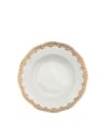 Gold Bird Soup Plate