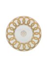 Gold Spiral Decor Plate