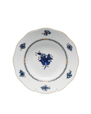 Blue Bouquet Soup Plate