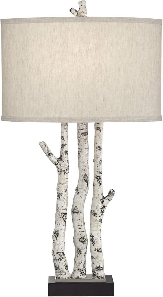 Birch Table Lamp