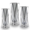 Silver X Hurricane Candlestick