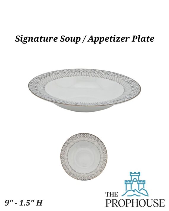 Signature Soup Plate