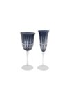 Light Blue Crystal de Paris Glasses